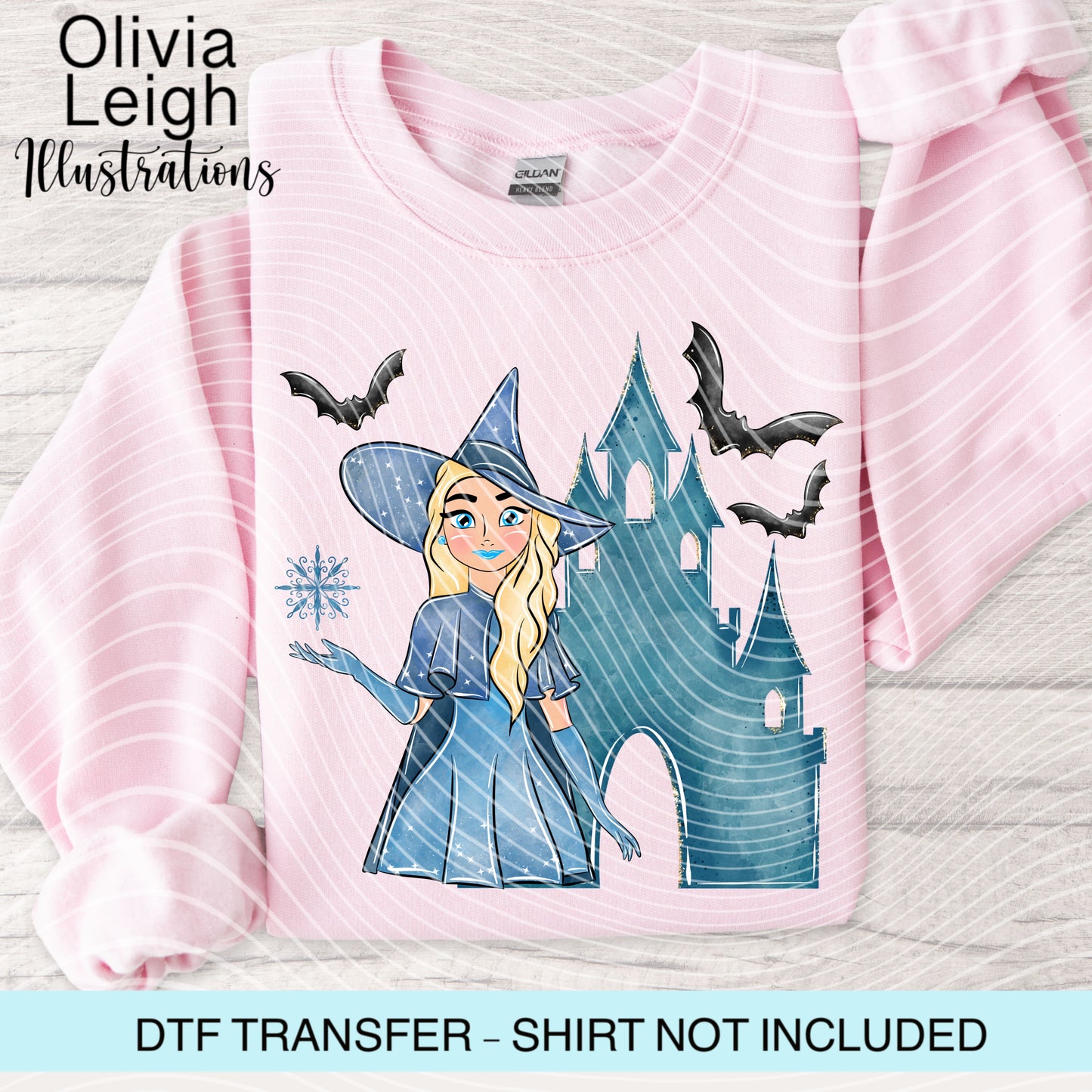 Princess Halloween Dtf Transfer