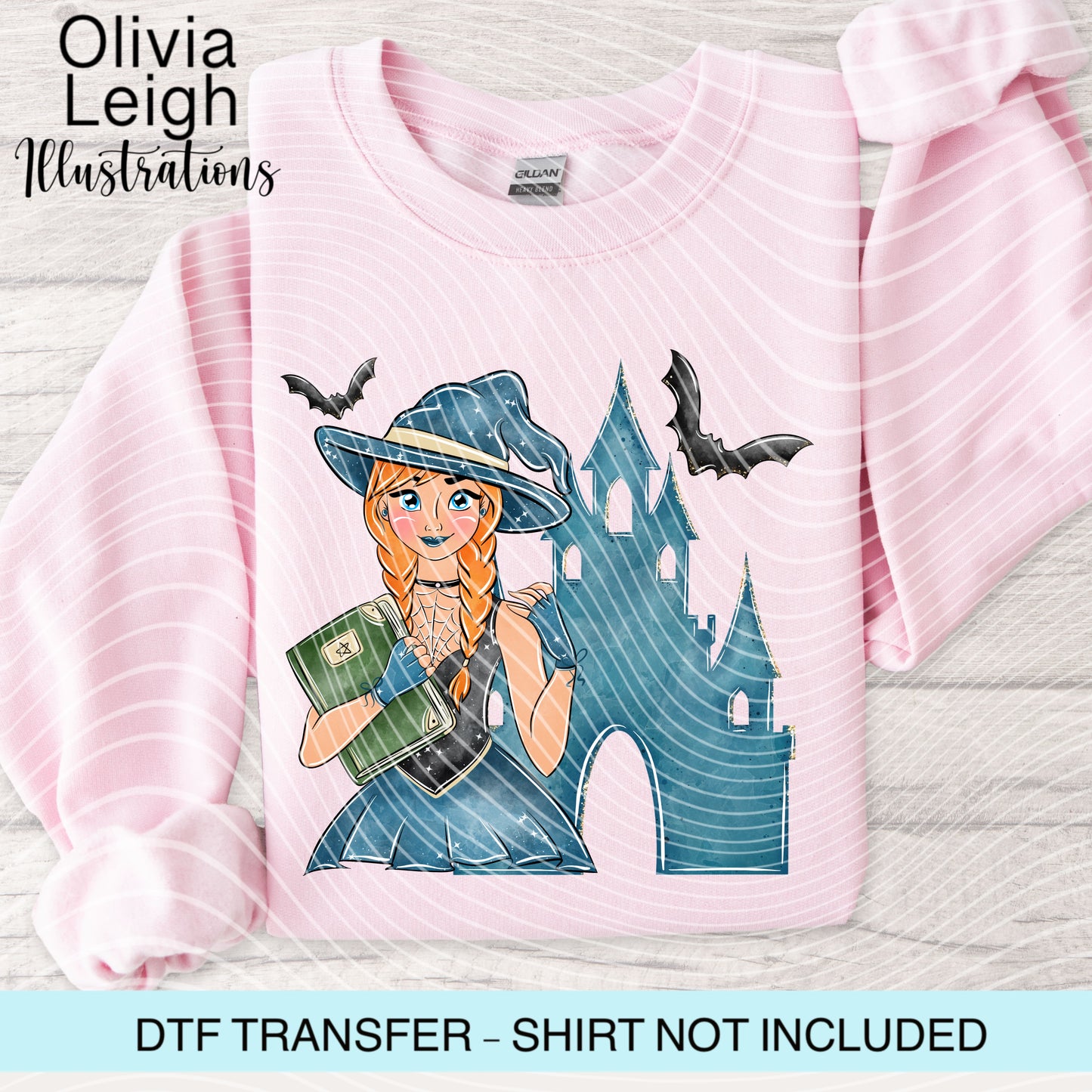 Princess Halloween Dtf Transfer