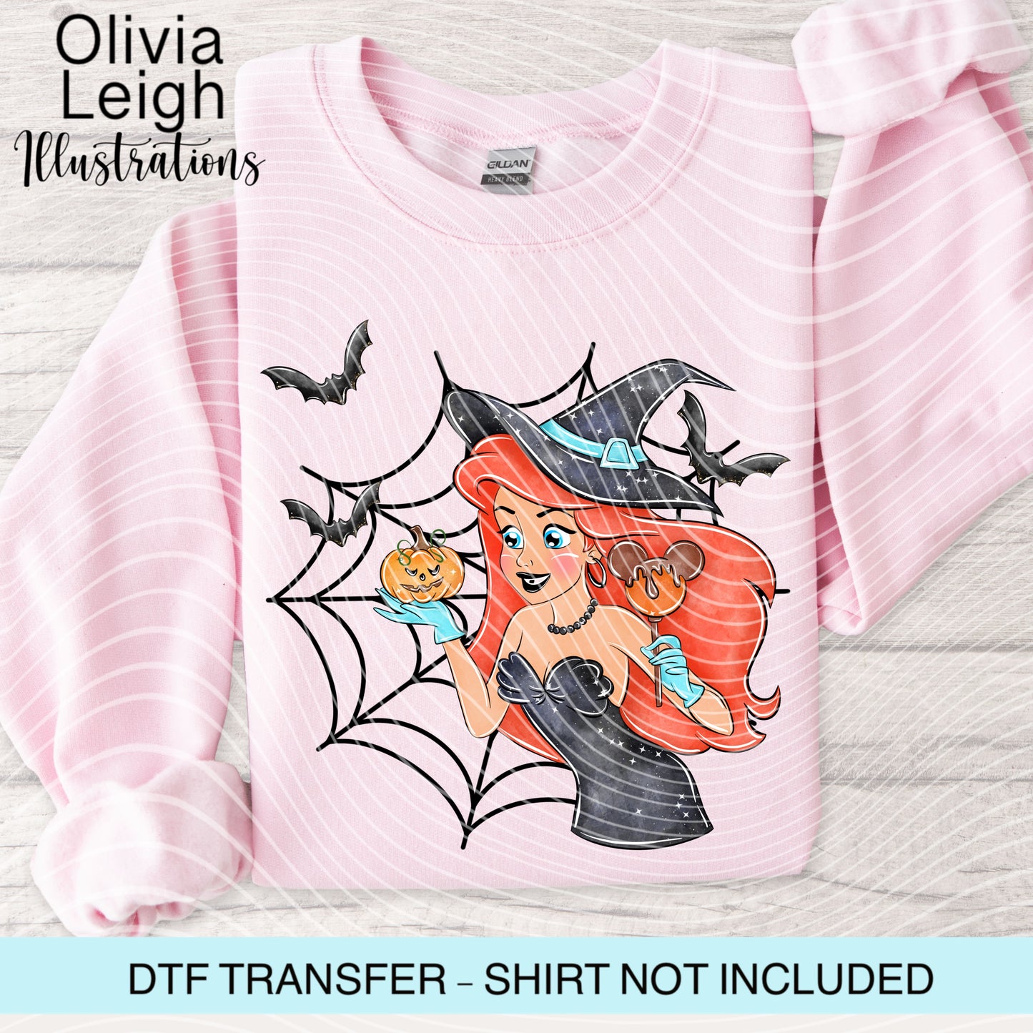 Princess Halloween Dtf Transfer