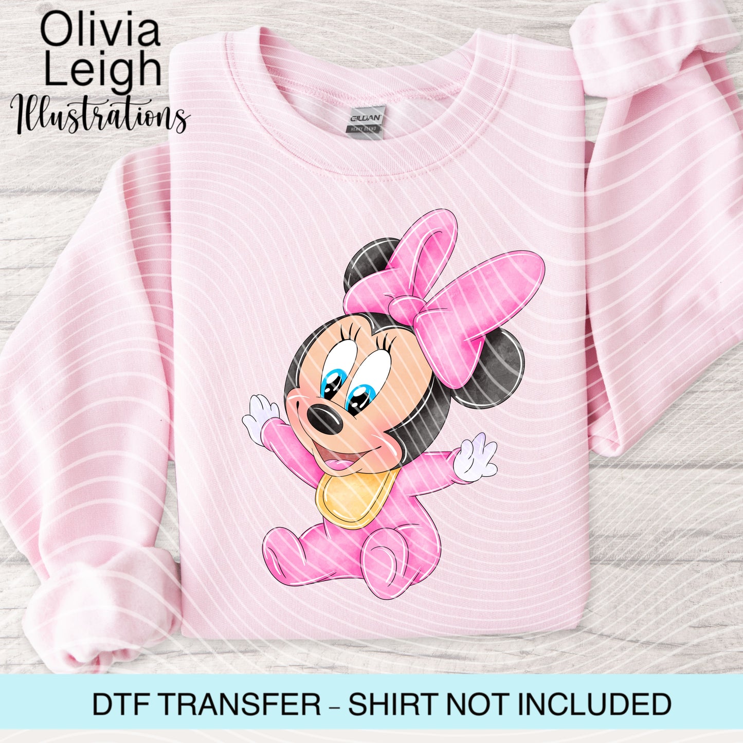 Baby Miss Mouse Dtf Transfer
