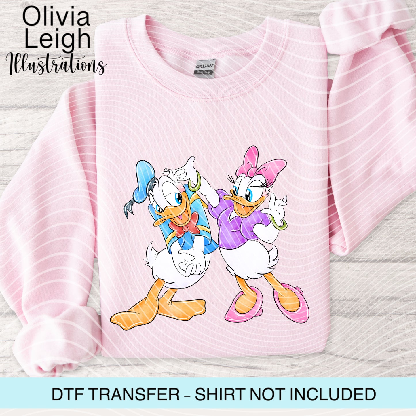 Duck Friends Dtf Transfer