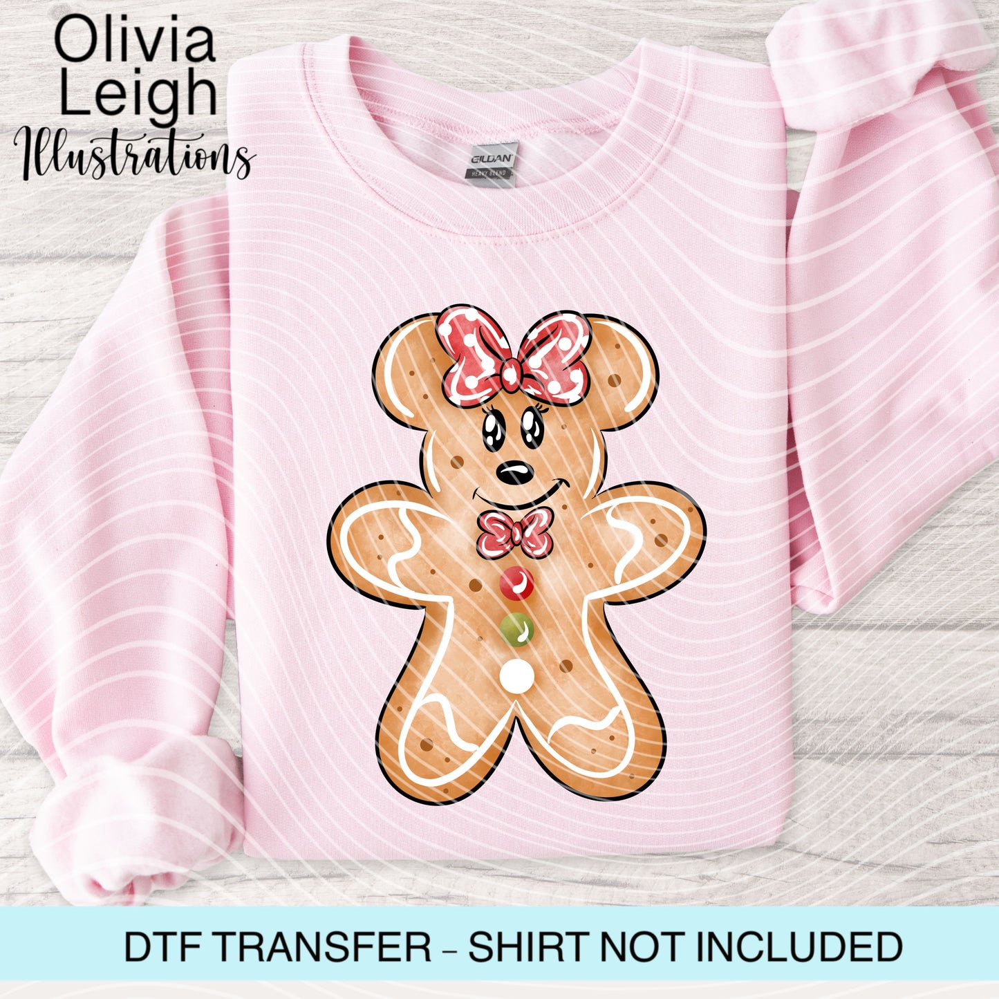 Mouse Friend Dtf Transfer