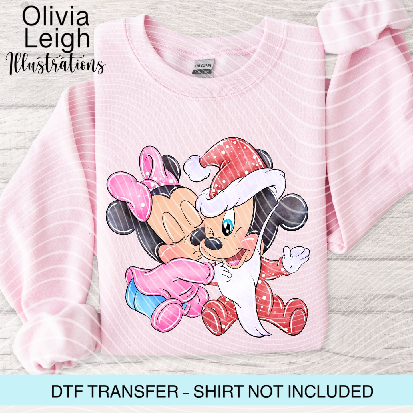 Mouse Friend Baby Dtf Transfer