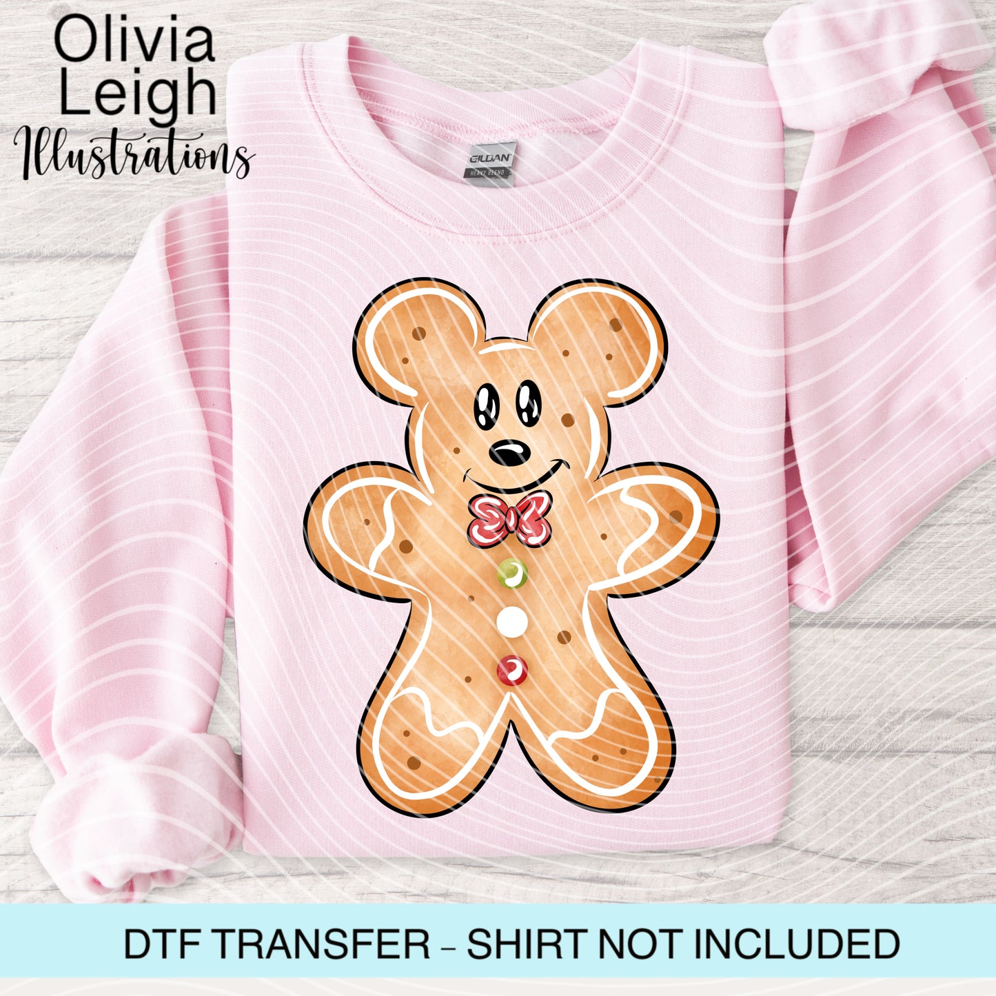 Mouse Friend Dtf Transfer