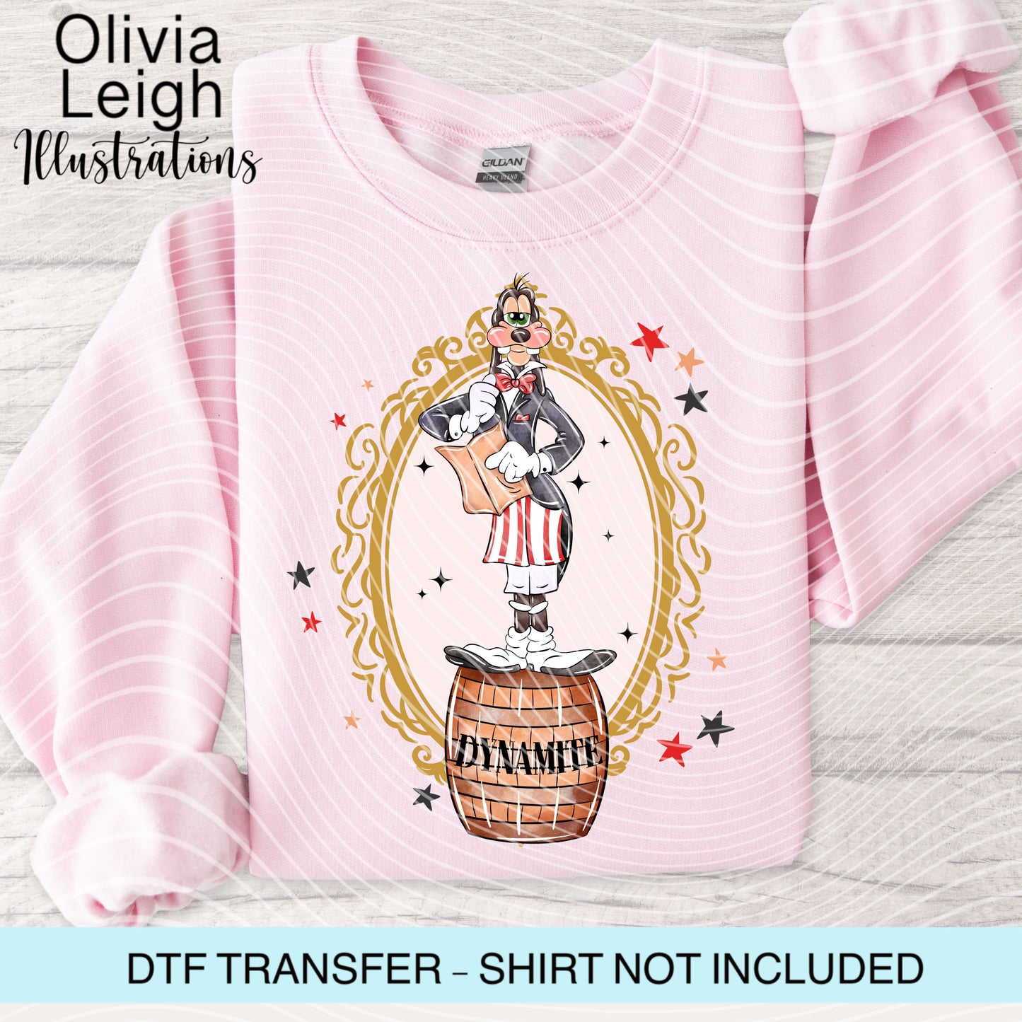 Mouse Haunted Halloween Dtf Transfer