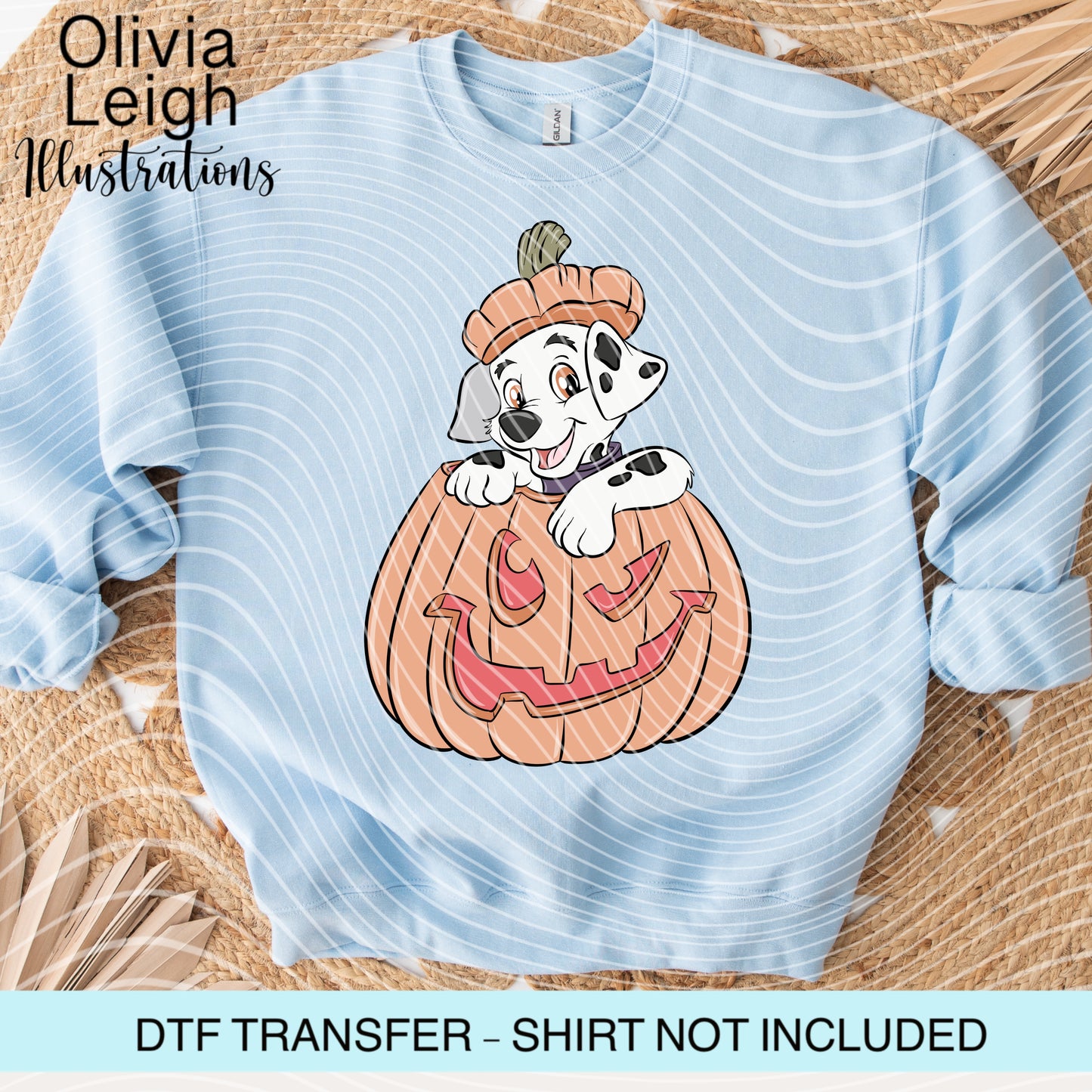 101 Dogs Halloween Dtf Transfer