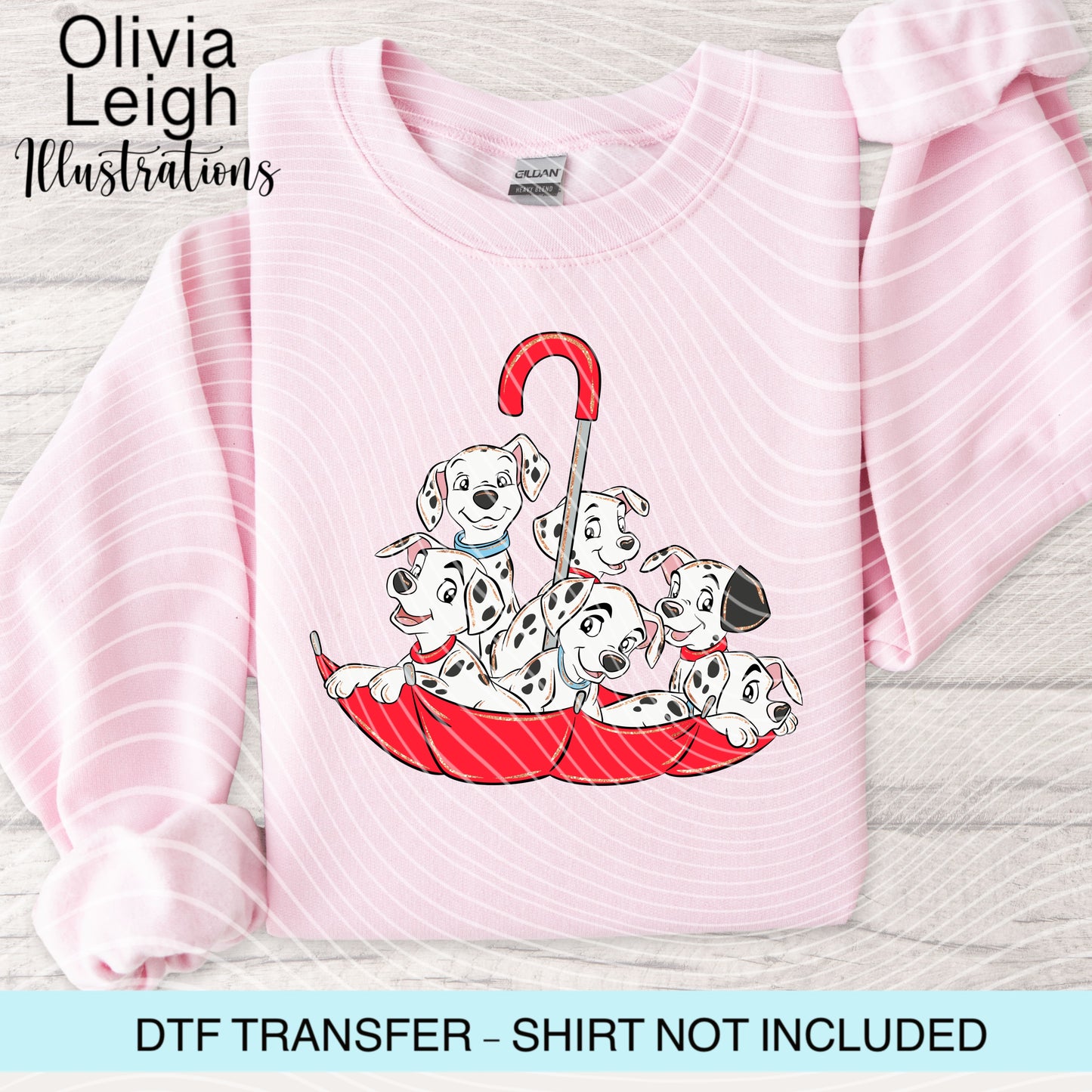 101 Dogs Dtf Transfer