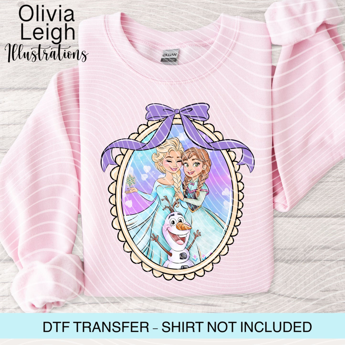 Frozen Princess Dtf Transfer