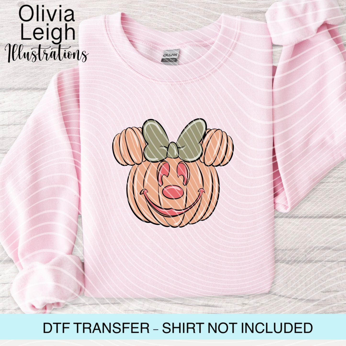 Pumpkin Halloween Dtf Transfer