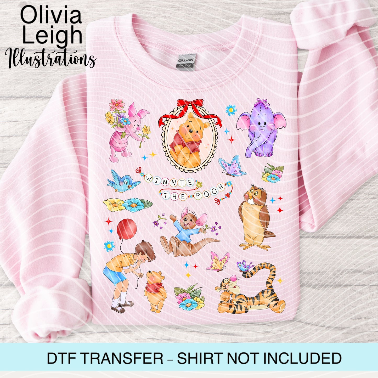 Winnie Dtf Transfer