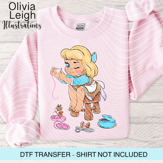 Baby Princess C Dtf Transfer