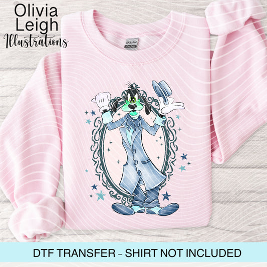 Mouse Haunted Halloween Dtf Transfer