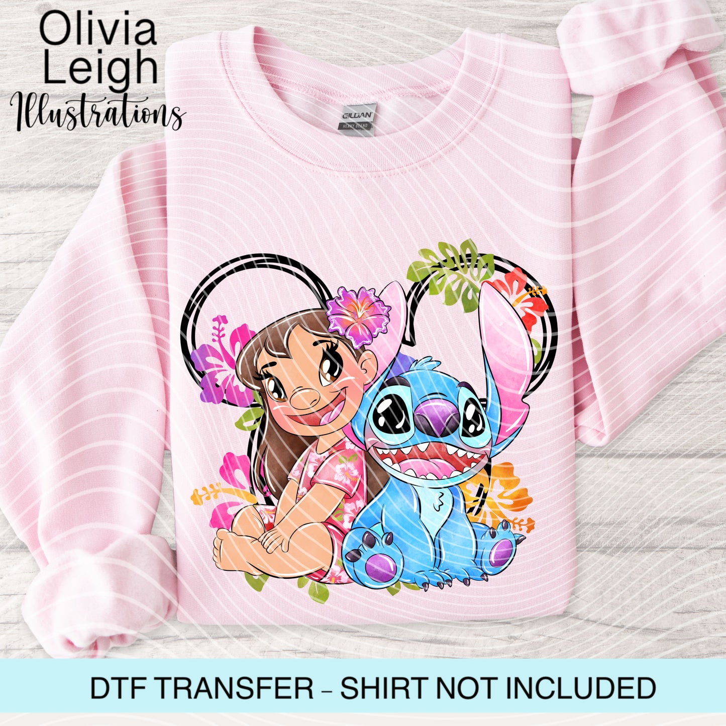 Stitch Dtf Transfer