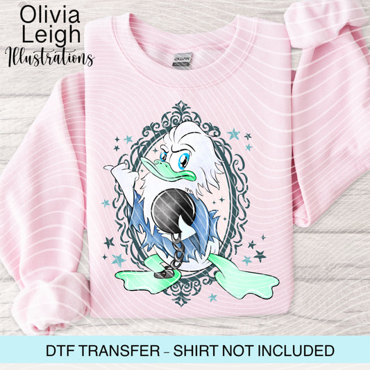 Mouse Haunted Halloween Dtf Transfer