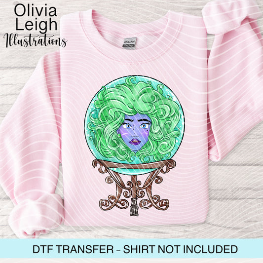 Mouse Haunted Halloween Dtf Transfer