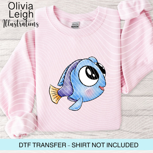 Fish Friends Dtf Transfer