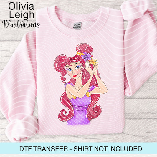 Princess Hero Dtf Transfer