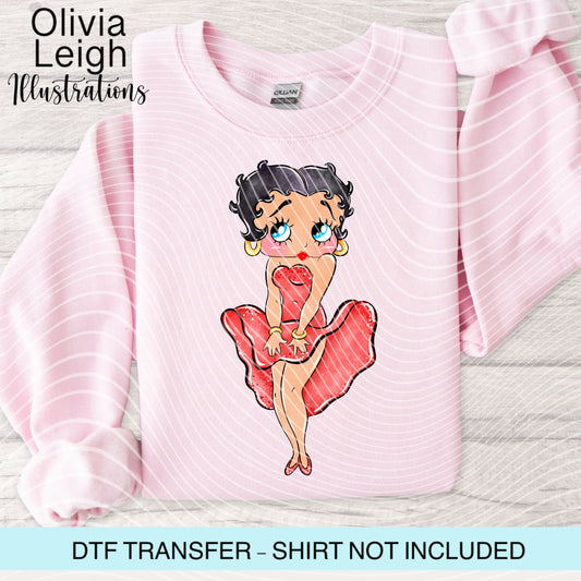 Betty Dtf Transfer