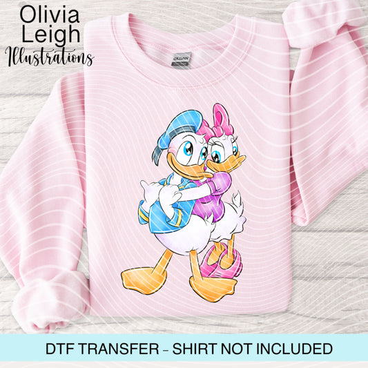 Duck Friends Dtf Transfer