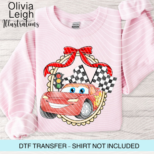 Cars Dtf Transfer