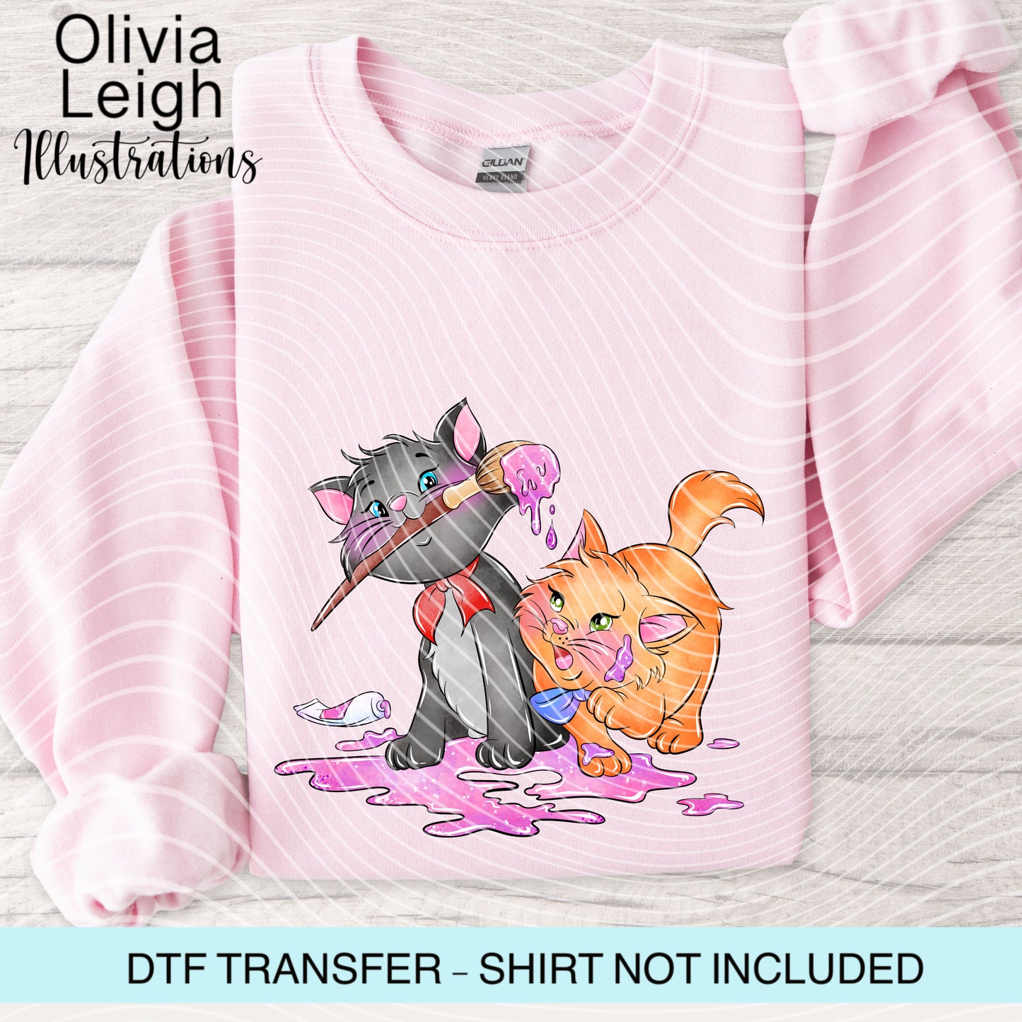 Cats Dtf Transfer