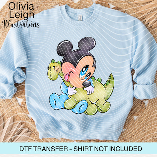 Baby Mouse Dtf Transfer
