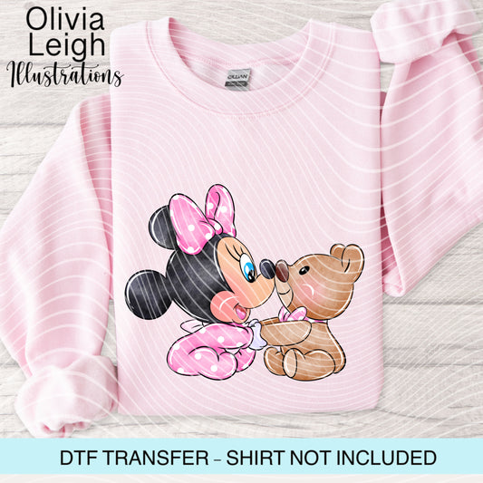 Baby Miss Mouse Dtf Transfer