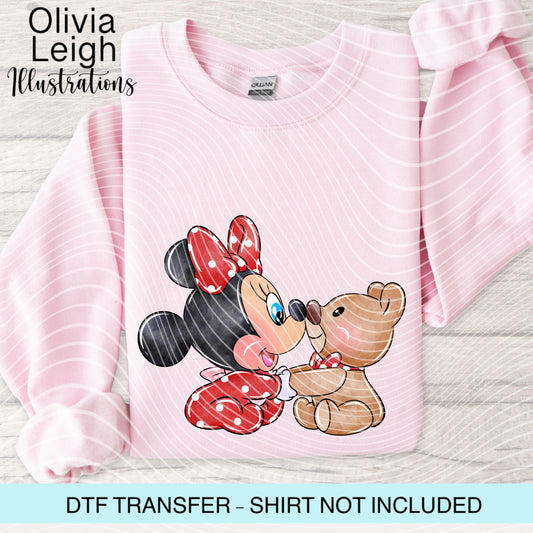 Baby Miss Mouse Dtf Transfer