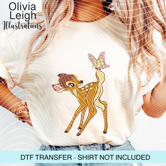 Forest Animals Dtf Transfer