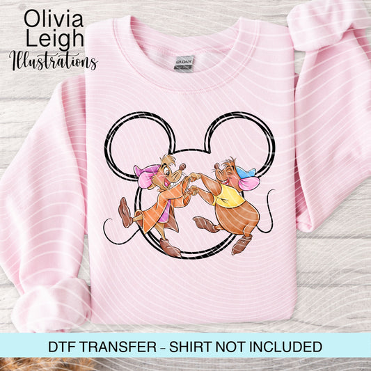 Princess C Mice Dtf Transfer