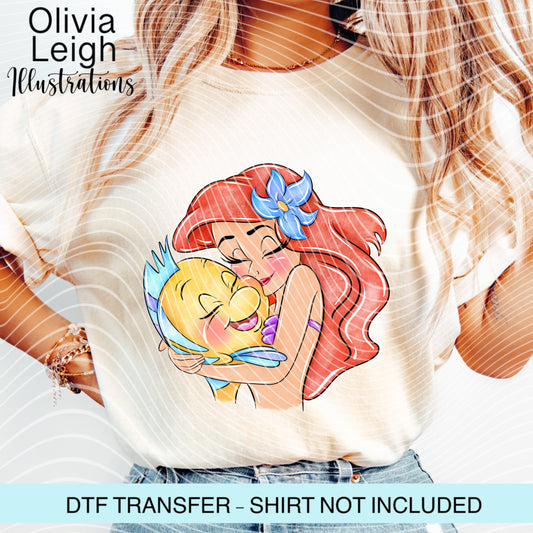 Princess A Dtf Transfer