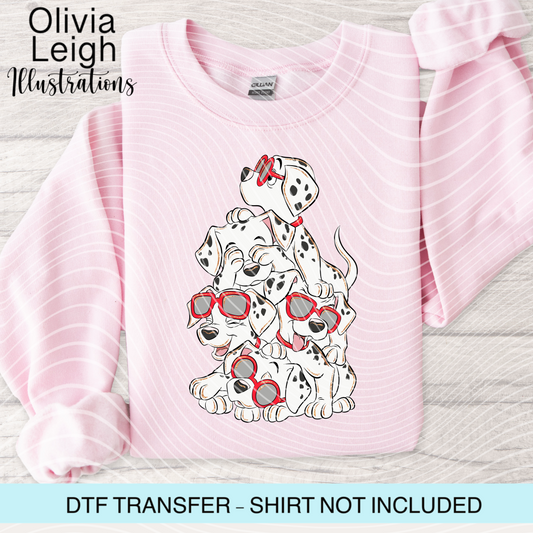 101 Dogs Dtf Transfer