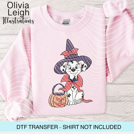 101 Dogs Halloween Dtf Transfer