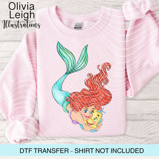 Princess A Dtf Transfer