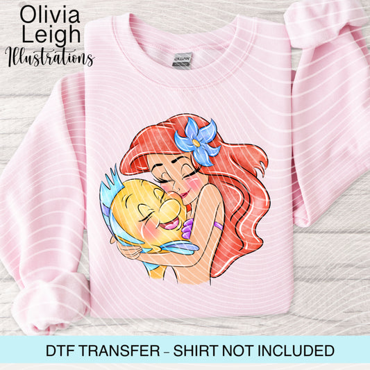 Princess A Dtf Transfer