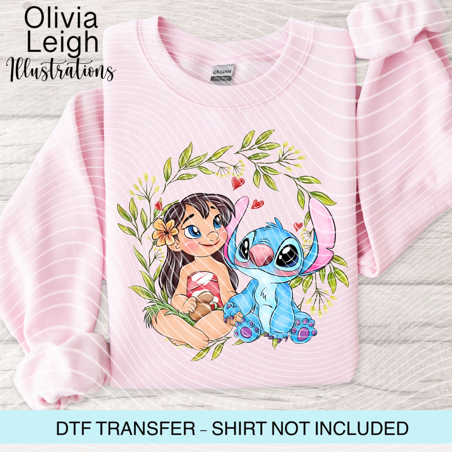 Stitch Dtf Transfer