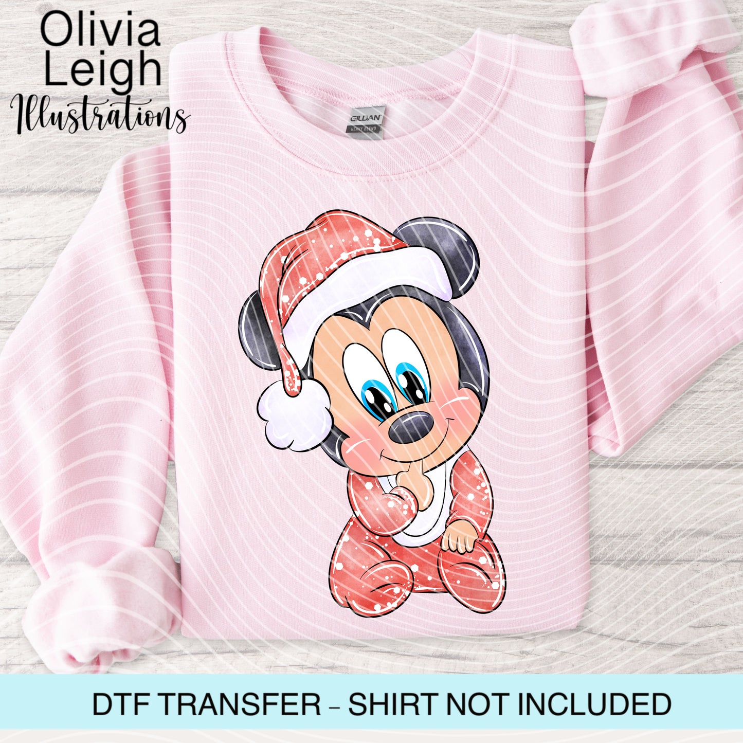 Mouse Friend Baby Dtf Transfer