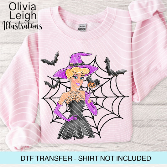 Princess C Halloween Dtf Transfer