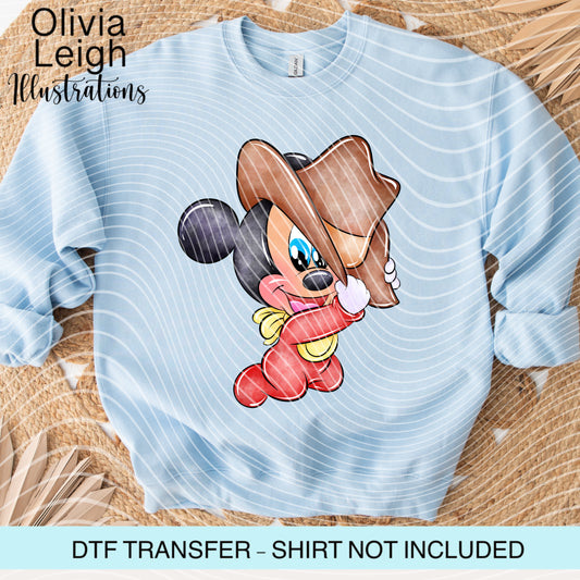 Baby Mouse Dtf Transfer