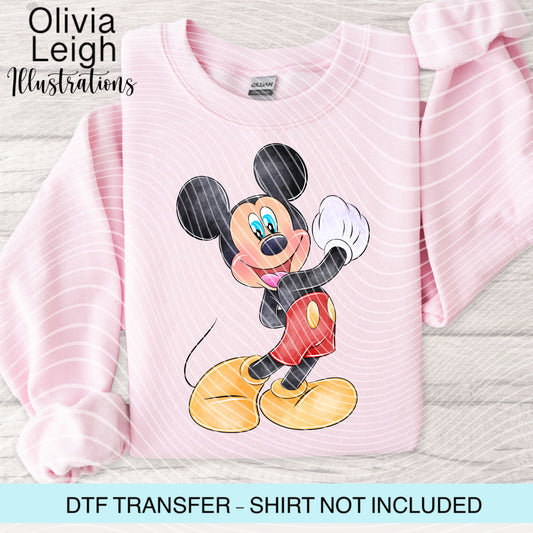 Mouse Dtf Transfer