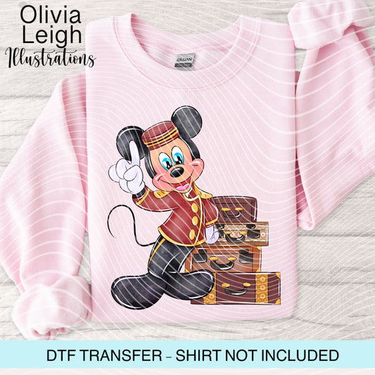 Mouse Friend Dtf Transfer