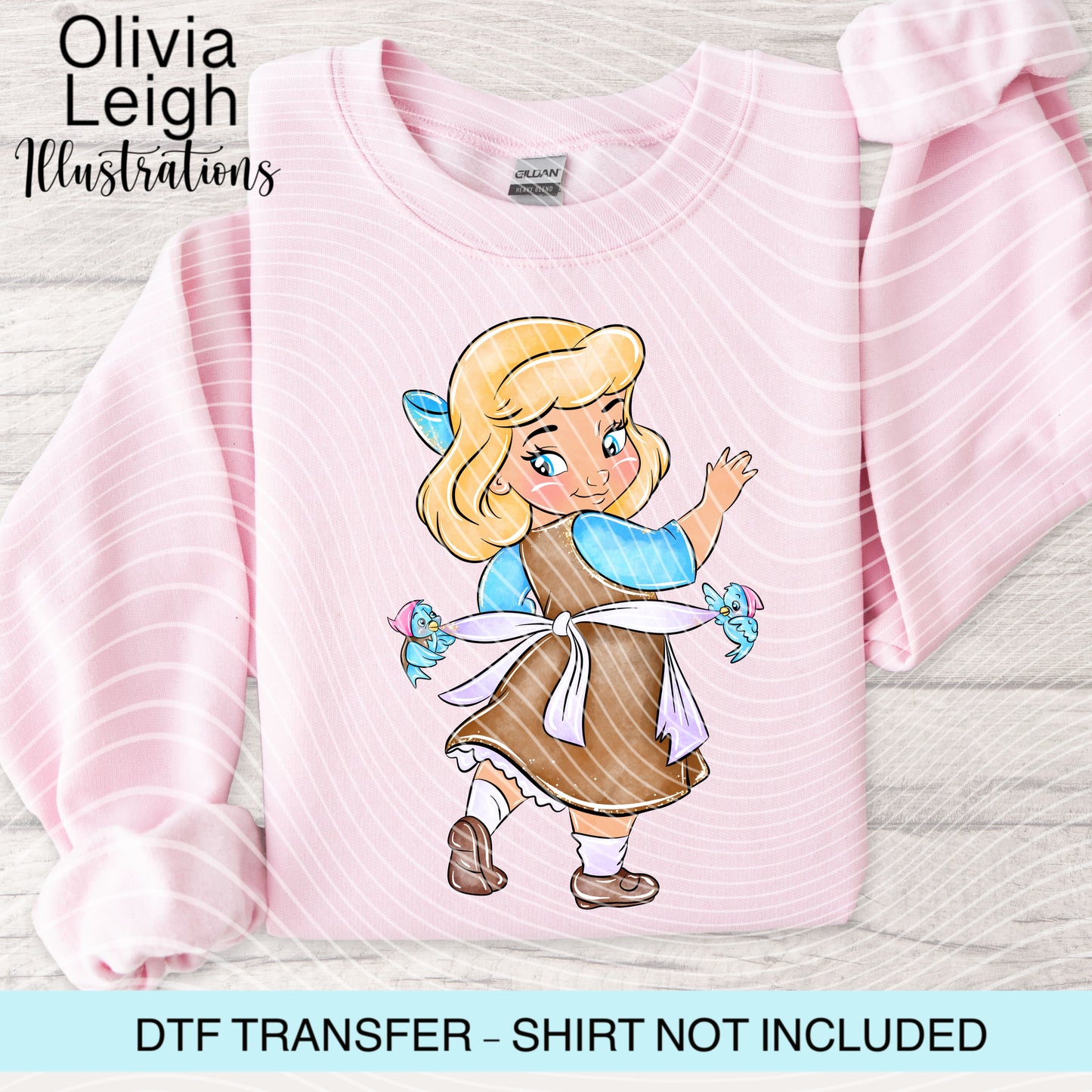 Baby Princess C Dtf Transfer