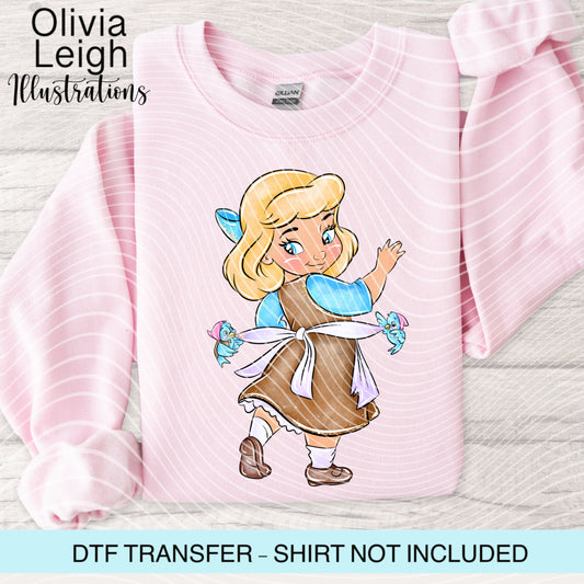 Baby Princess C Dtf Transfer