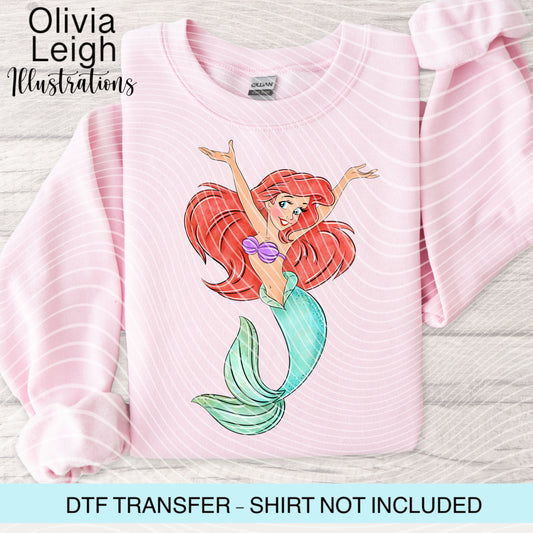 Princess A Dtf Transfer