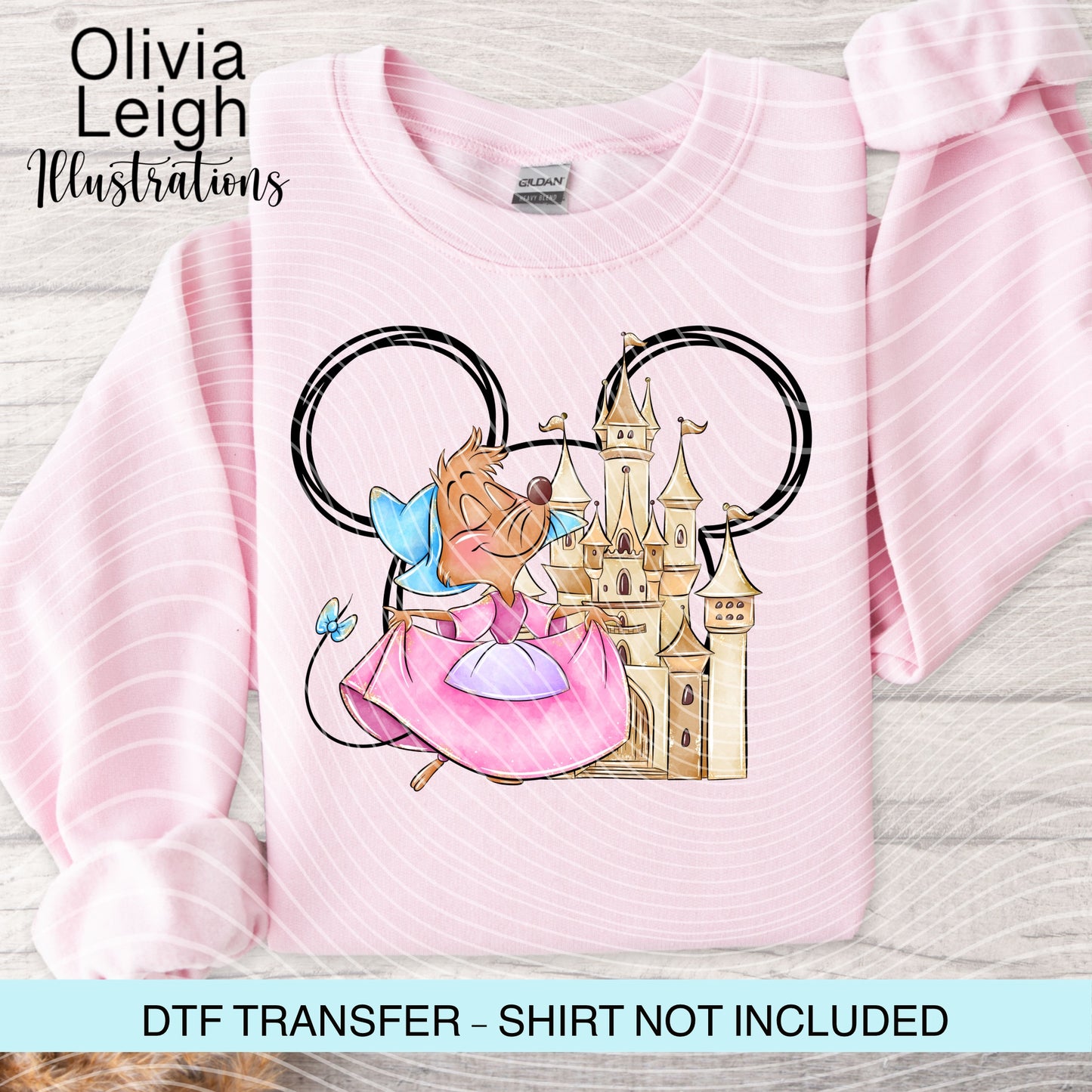 Princess C Mice Dtf Transfer