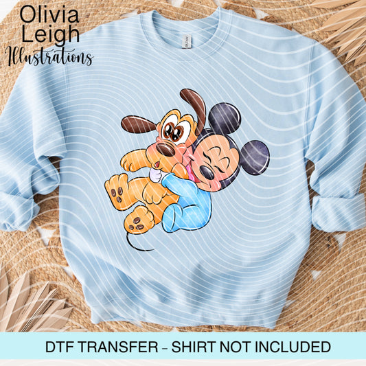 Baby Mouse Dtf Transfer