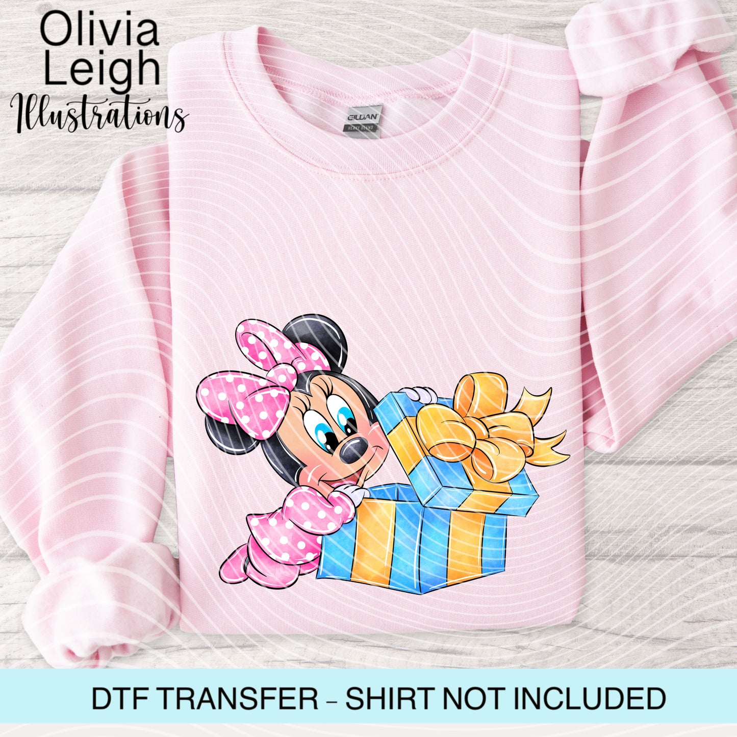 Mouse Friend Baby Dtf Transfer