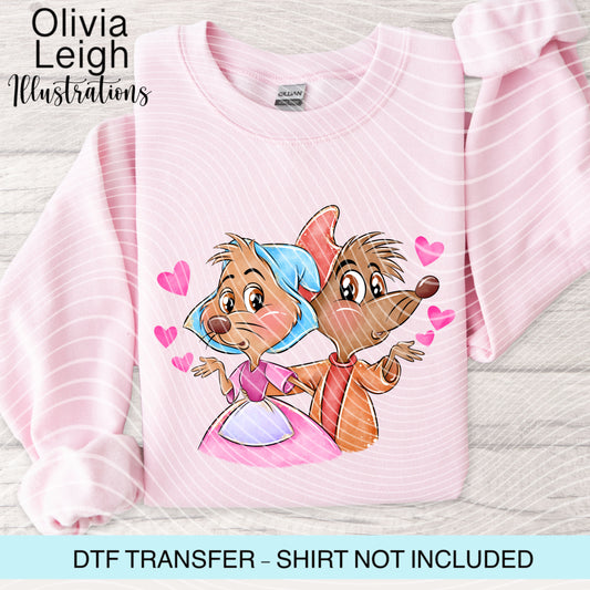 Princess C Mice Dtf Transfer