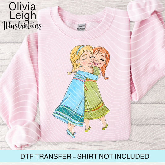 Frozen Dtf Transfer