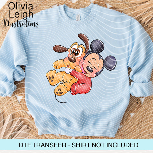 Baby Mouse Dtf Transfer